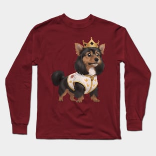 Regal Yorkie's Charm Long Sleeve T-Shirt